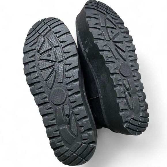 NWT Black Fur-Lined Mini Platform Bootie - Picture 7 of 7